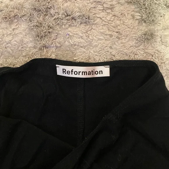 Reformation Mini Body-con Black Dress size small - Picture 2 of 2